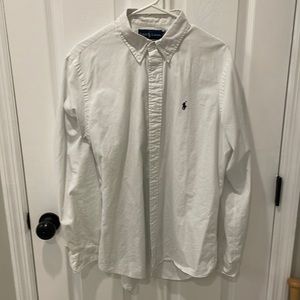 Polo Ralph Lauren Custom Fit Oxford Cloth Button Down Large